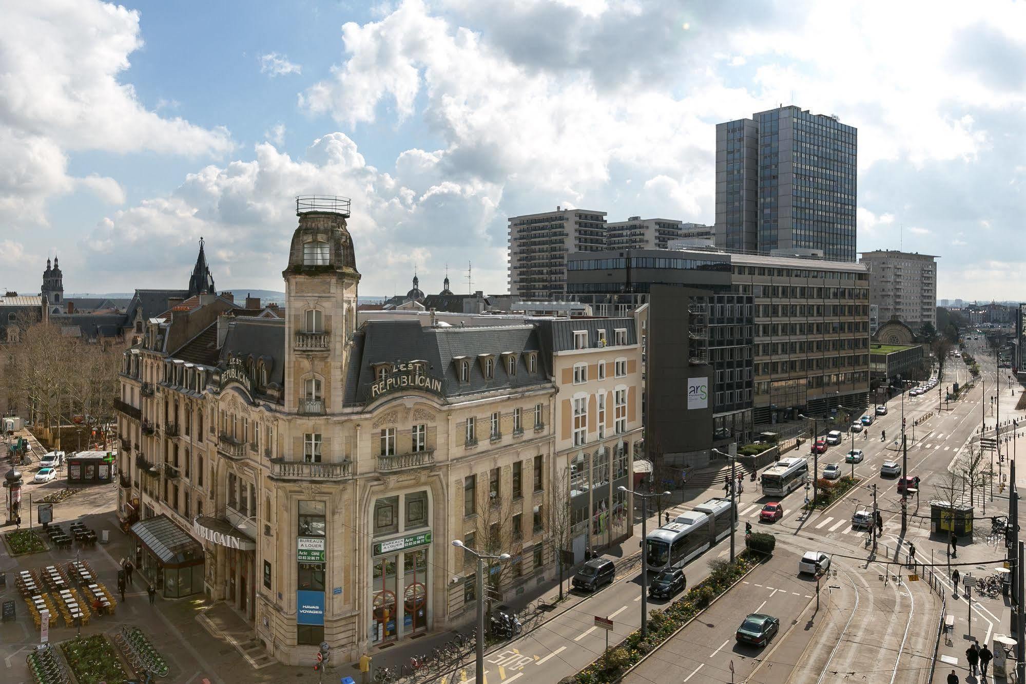 Hotel Foch Nancy Gare Exterior foto